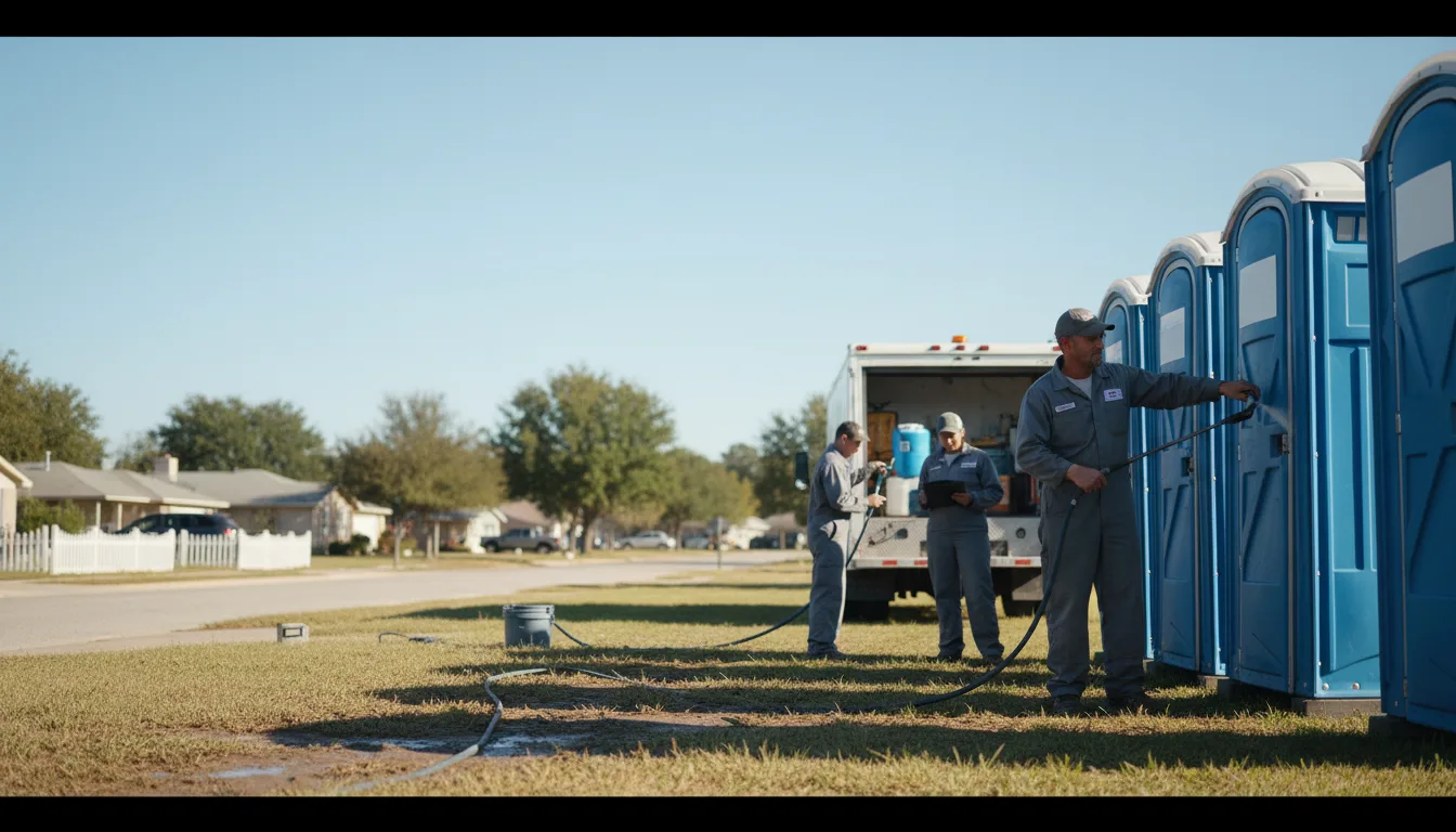 Long-Term Portable Toilet Rental in Shirley, IL near me